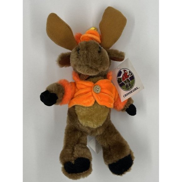 Crosshairs Hunter Moose The Hunter  Plush Rally Quest Ltd No Gun Gift Dad - Picture 1 of 8